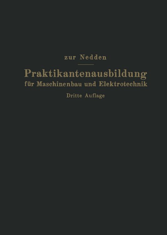 Produktbild: Praktikantenausbildung f&uuml;r Maschinenbau und Elektrotechnik