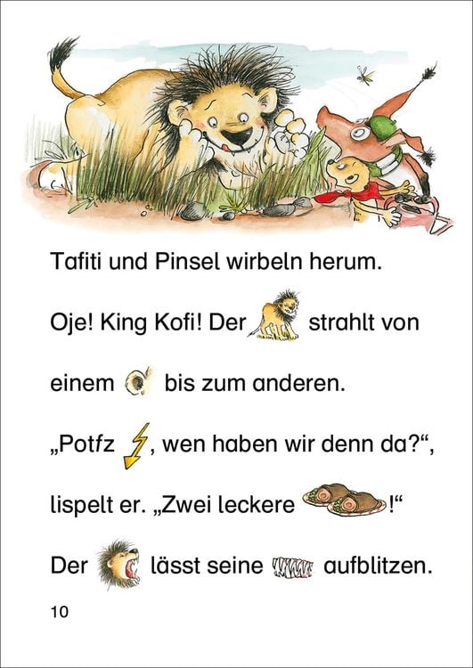 Produktbild: Bildermaus - Tafiti und der Löwe mit dem Wackelzahn