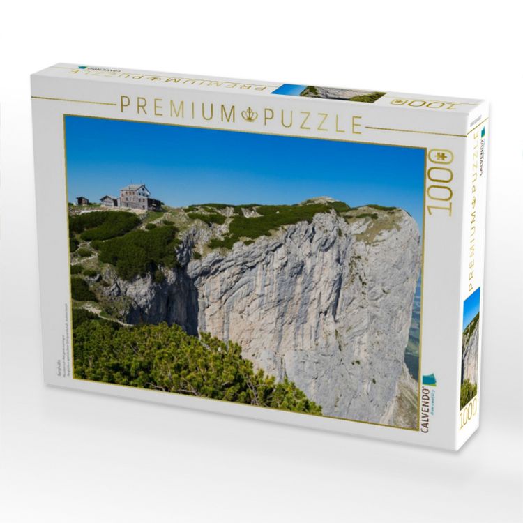 Produktbild: CALVENDO Puzzle Bergh&uuml;tte | 1000 Teile Lege-Gr&ouml;&szlig;e 64x48cm Foto-Puzzle f&uuml;r gl&uuml;ckliche Stunden