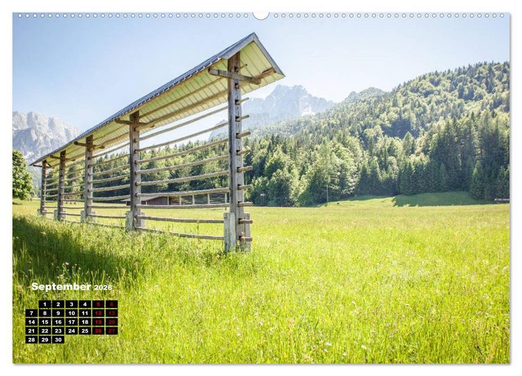 Produktbild: Gr&uuml;nes Slowenien (hochwertiger Premium Wandkalender 2026 DIN A2 quer), Kunstdruck in Hochglanz