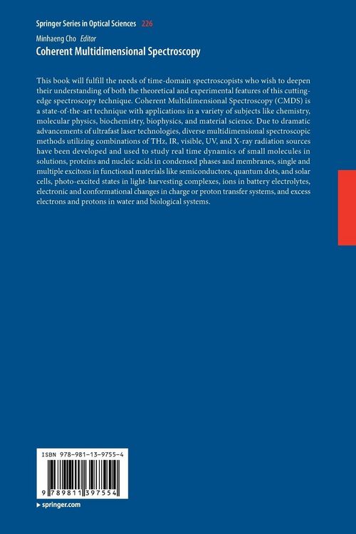 Produktbild: Coherent Multidimensional Spectroscopy