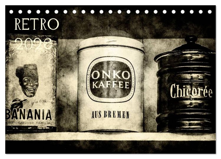 Produktbild: Retro (Tischkalender 2026 DIN A5 quer), CALVENDO Monatskalender