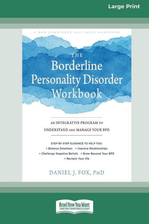 Produktbild: The Borderline Personality Disorder Workbook