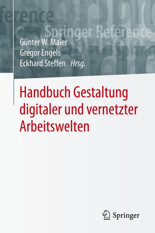 Produktbild: Handbuch Gestaltung digitaler und vernetzter Arbeitswelten
