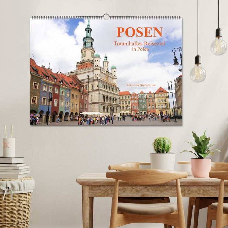 Produktbild: Posen - Traumhaftes Reiseziel in Polen (Wandkalender 2026 DIN A2 quer), CALVENDO Monatskalender
