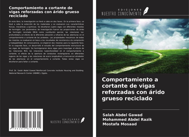Produktbild: Comportamiento a cortante de vigas reforzadas con &aacute;rido grueso reciclado