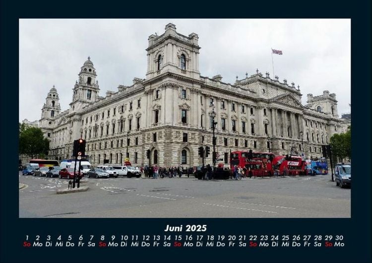 Produktbild: London 2025 Fotokalender DIN A4