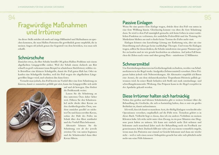 Produktbild: Das Buch f&uuml;r den Hallux - F&uuml;&szlig;e gut, alles gut