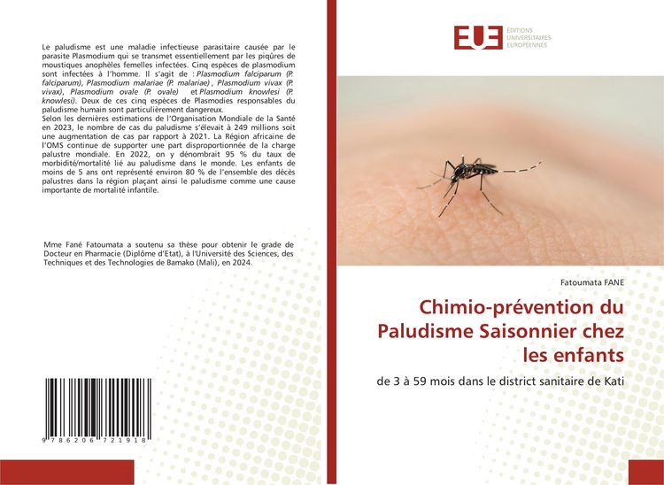 Produktbild: Chimio-pr&eacute;vention du Paludisme Saisonnier chez les enfants