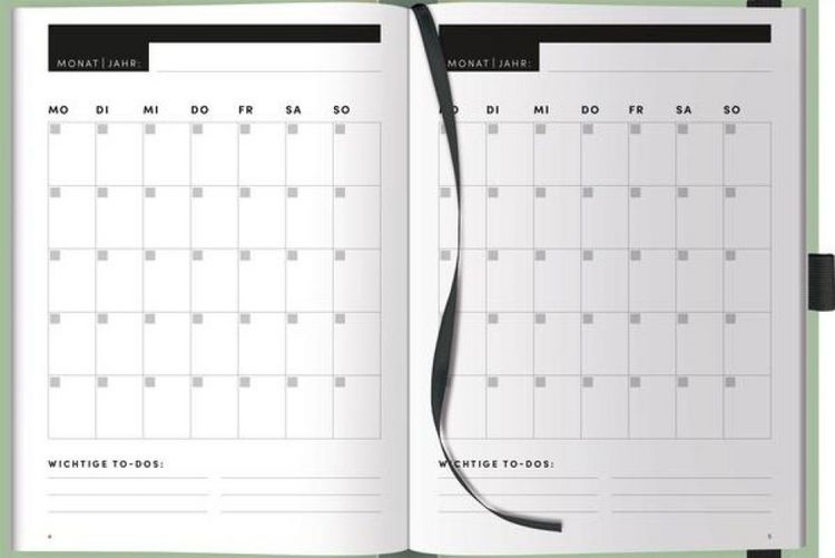 Produktbild: Projekt-Meeting-Planer Mint