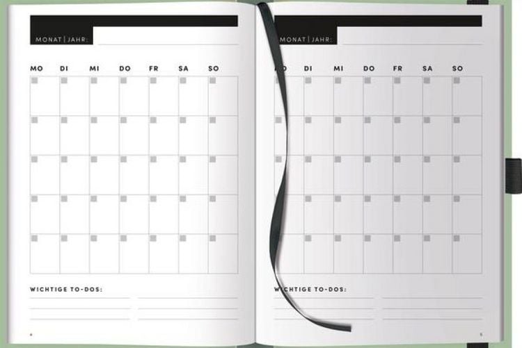 Produktbild: Projekt-Meeting-Planer Mint