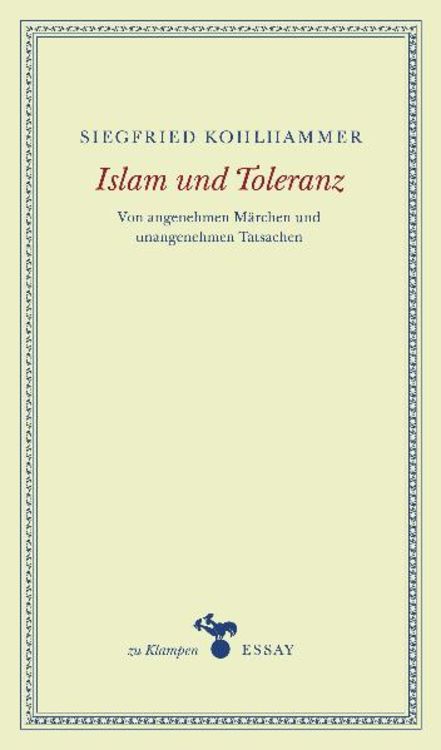 Produktbild: Islam und Toleranz