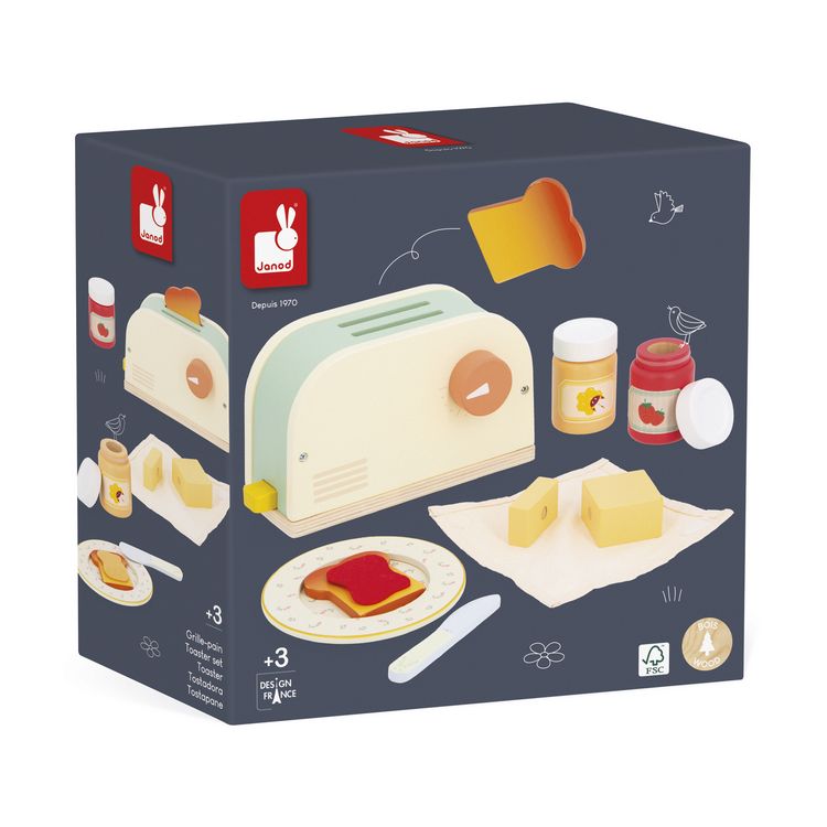 Produktbild: Toaster-Spielset "Liebe Omama" &ndash; Fr&uuml;hst&uuml;cksfreude mit Butter & Marmelade