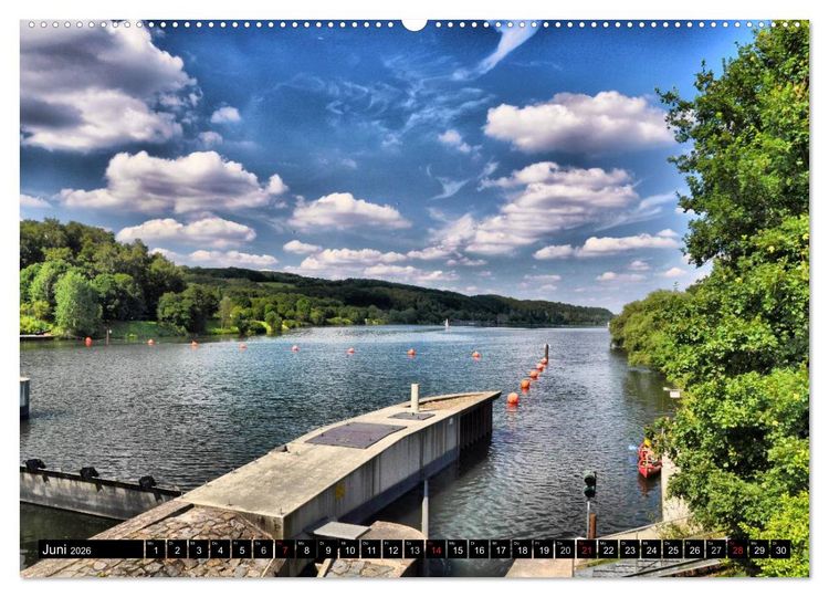 Produktbild: Bochum (Wandkalender 2026 DIN A2 quer), CALVENDO Monatskalender