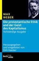 Produktbild: Die protestantische Ethik und der Geist des Kapitalismus