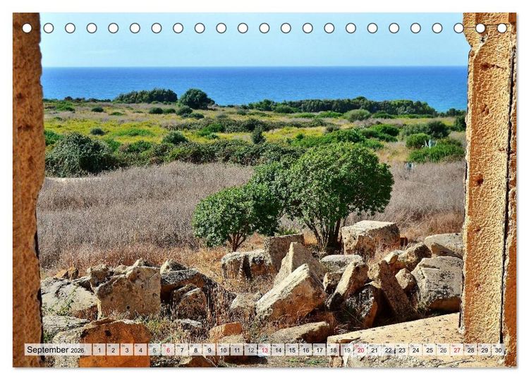 Produktbild: Sizilien - Insel zwischen zwei Kontinenten (Tischkalender 2026 DIN A5 quer), CALVENDO Monatskalender