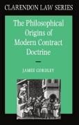 Produktbild: The Philosophical Origins of Modern Contract Doctrine