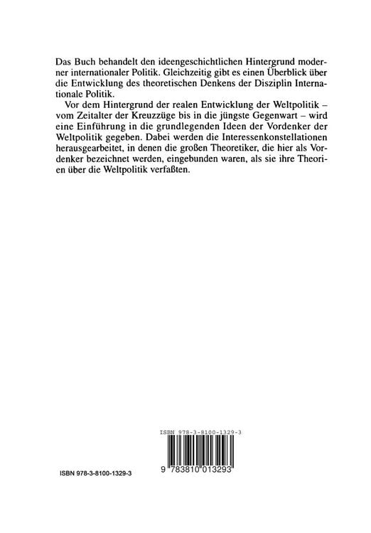 Produktbild: Vordenker der Weltpolitik