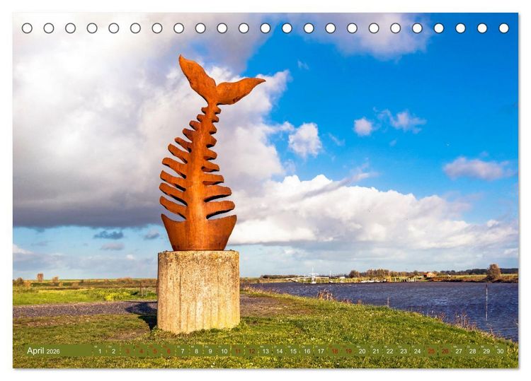 Produktbild: Greetsiel und Umzu (Tischkalender 2026 DIN A5 quer), CALVENDO Monatskalender