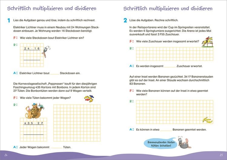 Produktbild: Fit f&uuml;r Textaufgaben 4. Klasse. Mein &Uuml;bungsheft