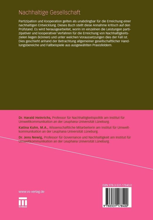 Produktbild: Nachhaltige Gesellschaft
