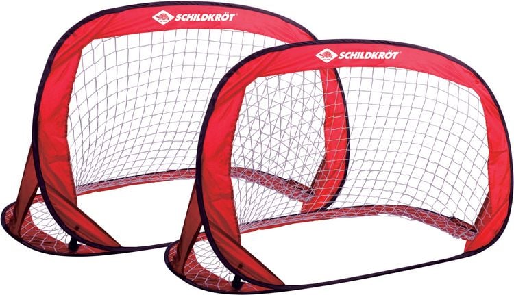 Produktbild: Schildkr&ouml;t 970988 - Pop-Up Goals, Fu&szlig;ball Tore 2er Set, 120x80x80cm