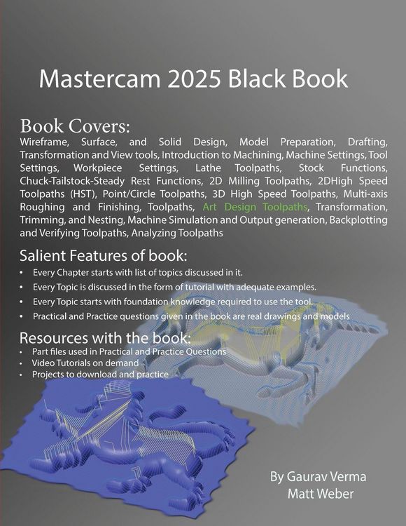 Produktbild: Mastercam 2025 Black Book
