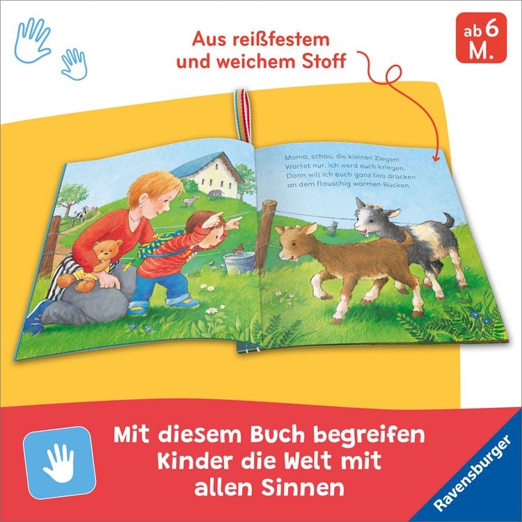 Produktbild: Mein Knuddel-Knautsch-Buch - Meine Tierkinder