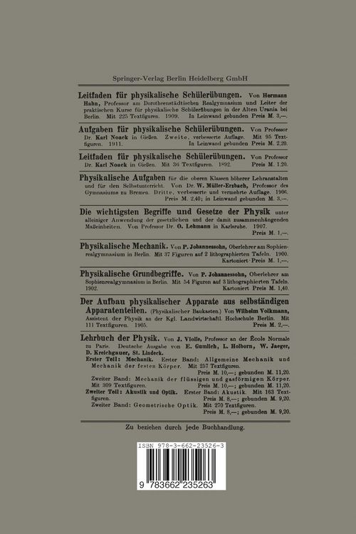 Produktbild: Handbuch f&uuml;r Physikalische Sch&uuml;ler&uuml;bungen