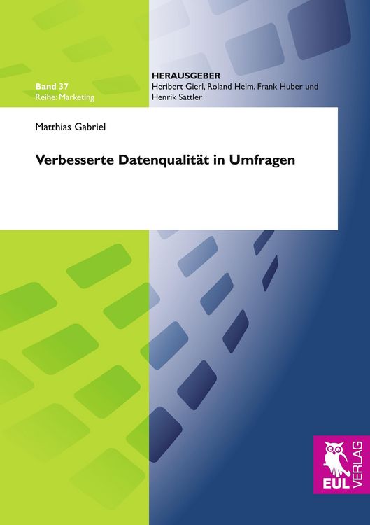 Produktbild: Verbesserte Datenqualit&auml;t in Umfragen