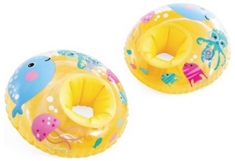 Produktbild: Intex Die Intex &bdquo;Little Sea Pals&ldquo; Schwimmfl&uuml;gel mit s&uuml;&szlig;em Tiermotiv unterst&uuml;tzen Kinder von 3&ndash;6 Jahren spielerisch beim Schwimmenlernen &ndash;