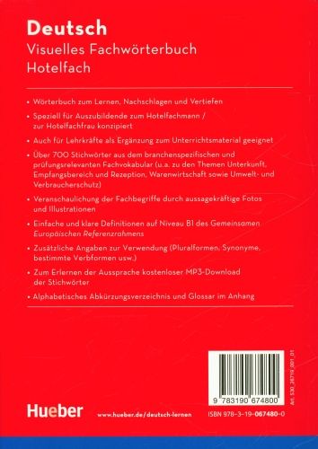 Produktbild: Visuelles Fachw&ouml;rterbuch Hotelfach