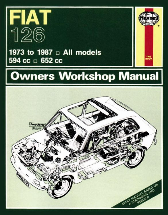 Produktbild: Fiat 126 (73 - 87) Haynes Repair Manual