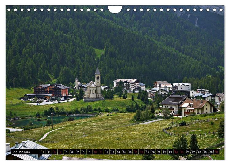 Produktbild: Sulden - S&uuml;dtiroler Bergdorf am Fu&szlig;e des Ortlers (Wandkalender 2026 DIN A4 quer), CALVENDO Monatskalender