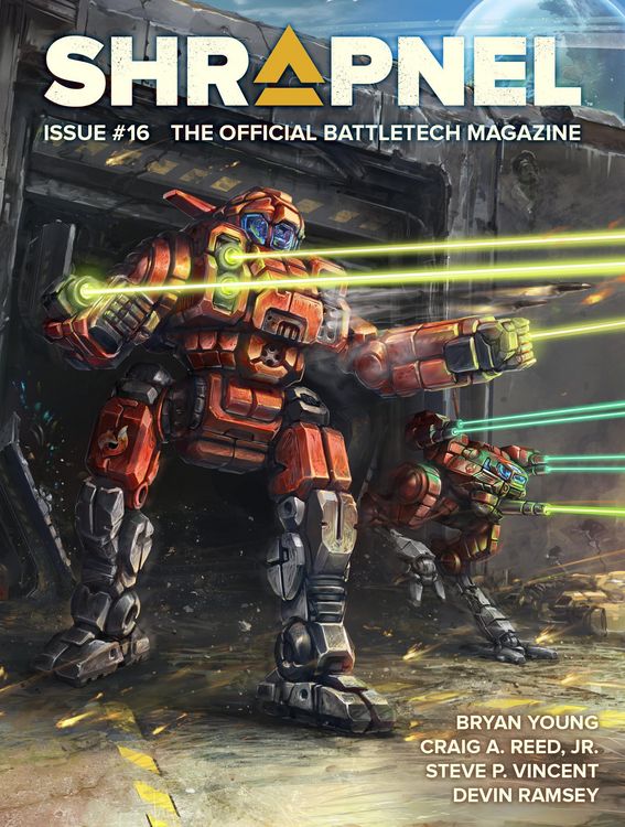 Produktbild: BattleTech: Shrapnel, Issue #16 (The Official BattleTech Magazine)