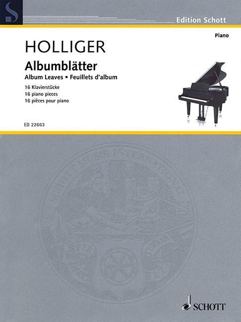 Produktbild: Album Leaves 16 Piano Pieces Piano Solo
