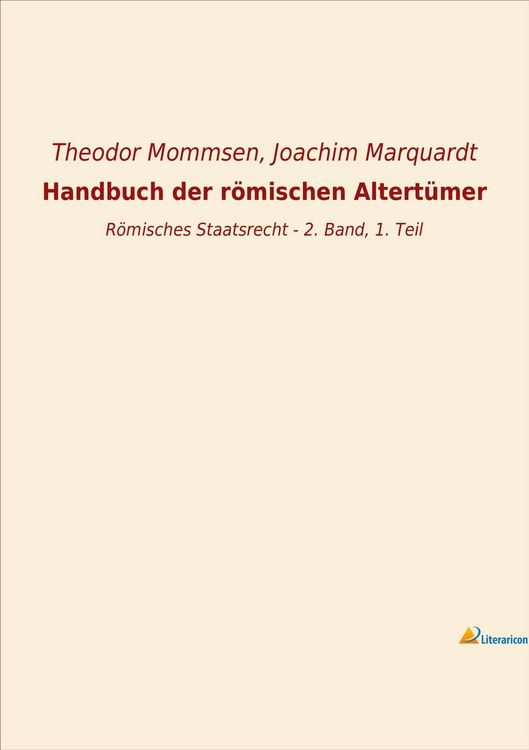 Produktbild: Handbuch der r&ouml;mischen Altert&uuml;mer