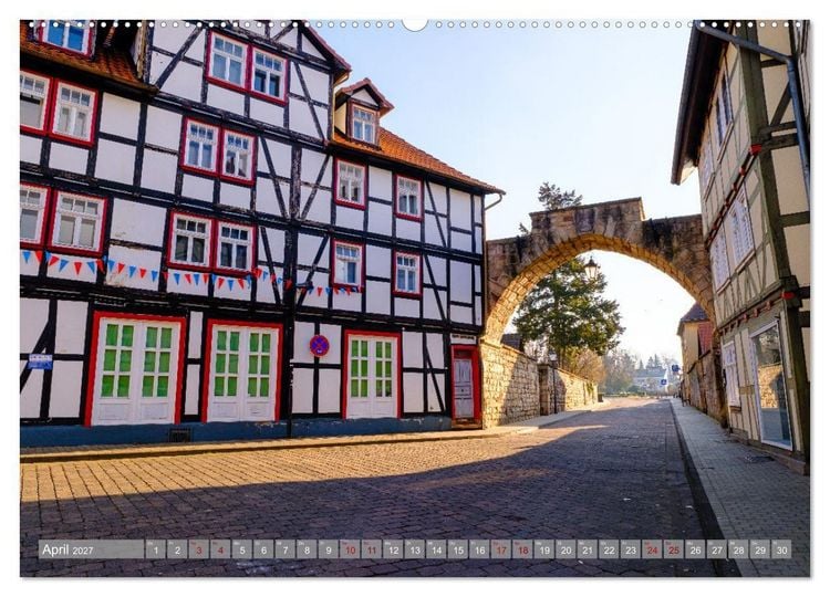 Produktbild: Ein Blick auf Bad Sooden-Allendorf (hochwertiger Premium Wandkalender 2027 DIN A2 quer), Kunstdruck in Hochglanz