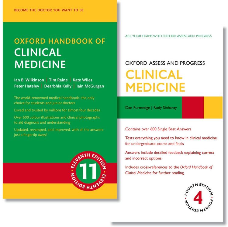 Produktbild: Oxford Handbook of Clinical Medicine and Oxford Assess and Progress: Clinical Medicine Pack