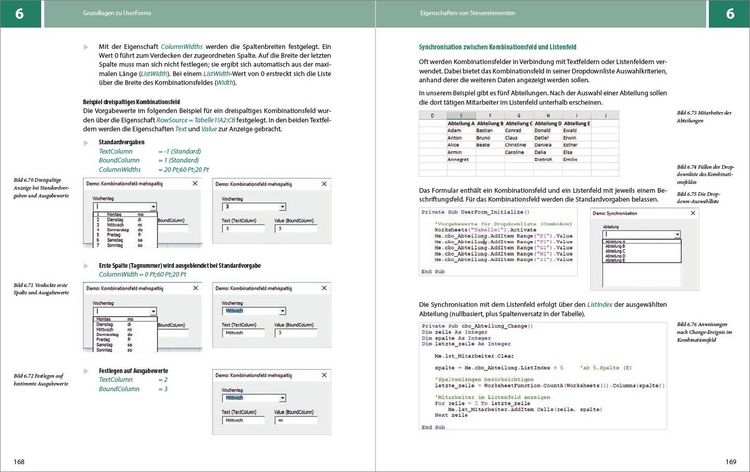 Produktbild: VBA mit Excel - Der leichte Einstieg: Vom ersten Makro zur eigenen Eingabemaske - F&uuml;r Excel 2010 bis 2021, 365