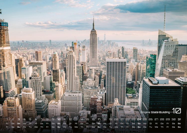 Produktbild: New York - die Stadt, die niemals schl&auml;ft - 2027 - Kalender DIN A3