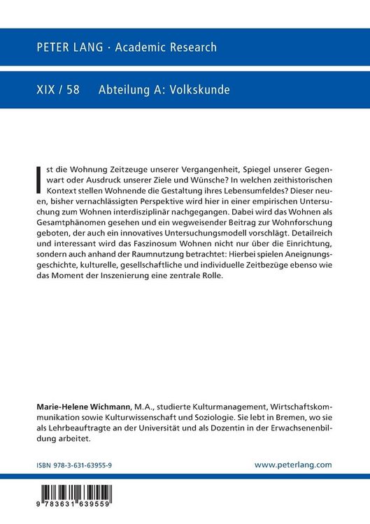 Produktbild: M&ouml;blierte Vergangenheit, gelebte Gegenwart oder gewohnte Zukunft?