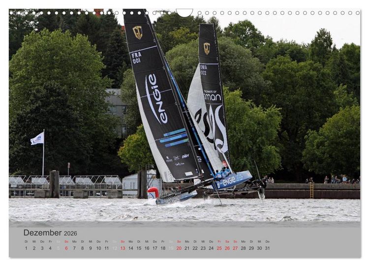 Produktbild: High Speed Katamarane - Schwebend ans Limit (Wandkalender 2026 DIN A3 quer), CALVENDO Monatskalender