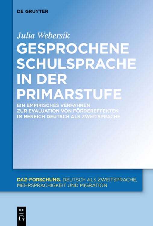 Produktbild: Gesprochene Schulsprache in der Primarstufe