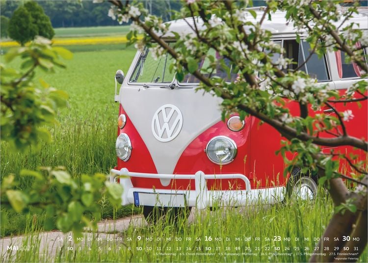 Produktbild: VW Bullikalender 2027