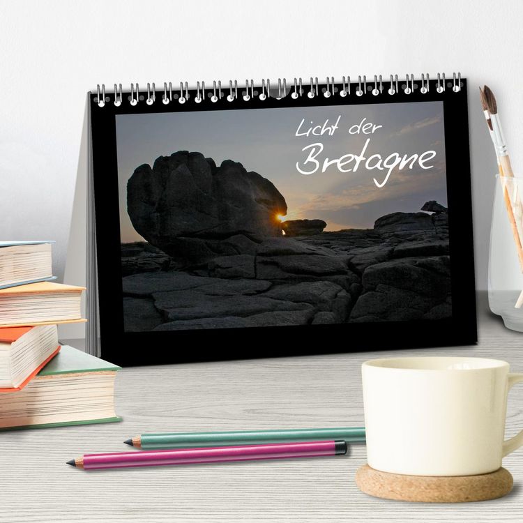 Produktbild: Licht der Bretagne (Tischkalender 2026 DIN A5 quer), CALVENDO Monatskalender