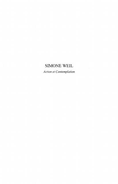 Produktbild: Simone Weil