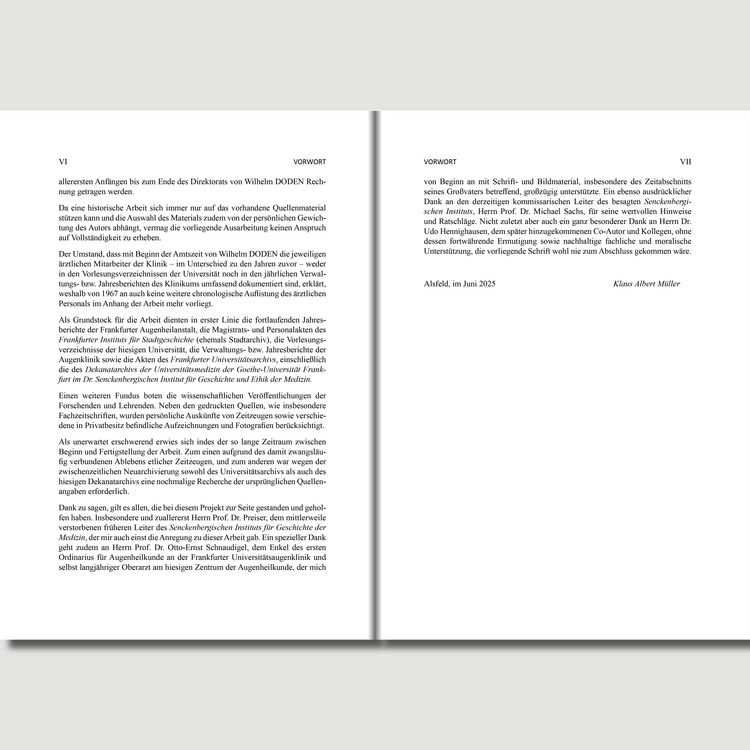 Produktbild: Die Frankfurter Universit&auml;tsaugenklinik von ihren Anf&auml;ngen bis zum Ende der Amtszeit von Wilhelm Doden (1987)