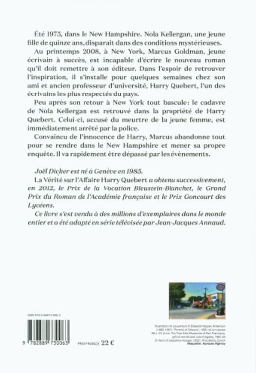 Produktbild: La verit&eacute; sur l'affaire Harry Quebert