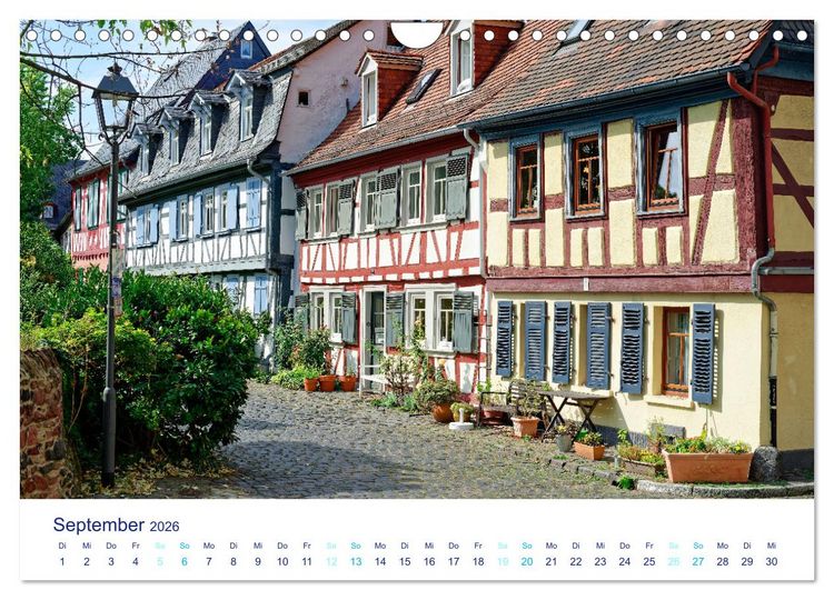 Produktbild: Fabelhaftes Frankfurt am Main (Wandkalender 2026 DIN A4 quer), CALVENDO Monatskalender